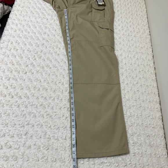 5.11 Tactical Taclite Ripstop Pant in Khaki Sz 14R - Picture 15 of 16